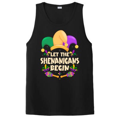 Funny Mardi Gras Let The Shenanigans Begin PosiCharge Competitor Tank