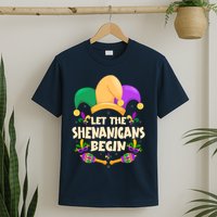 Funny Mardi Gras Let The Shenanigans Begin T-Shirt