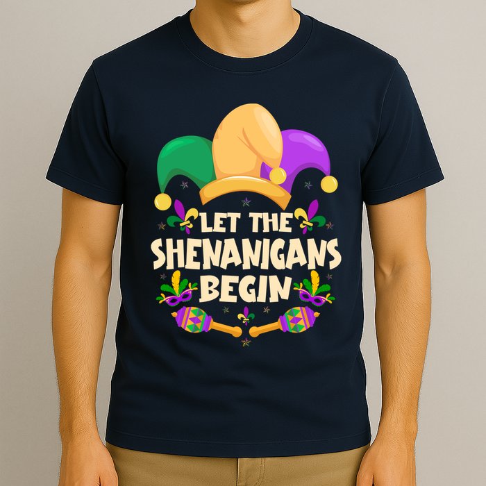 Funny Mardi Gras Let The Shenanigans Begin T-Shirt