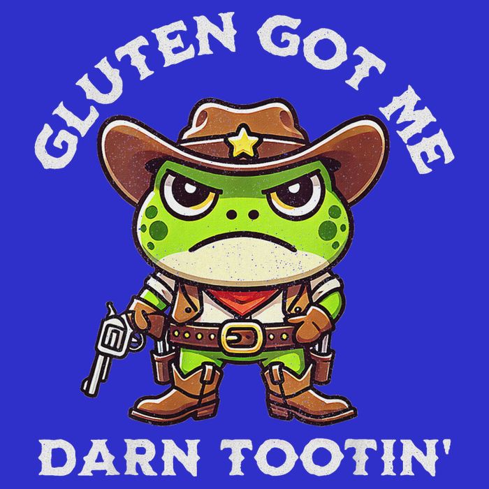 Frog Meme Gluten Got Me Darn Tootin Gluten Free Diet Kids T-Shirt