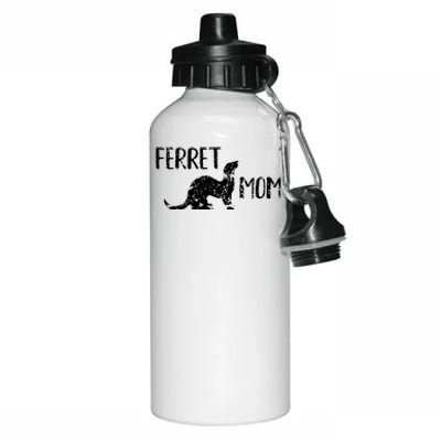 Ferret Mom Gift For The Ferret Lover And Enthusiasts Aluminum Water Bottle 