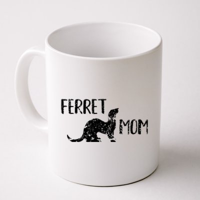 Ferret Mom Gift For The Ferret Lover And Enthusiasts Coffee Mug