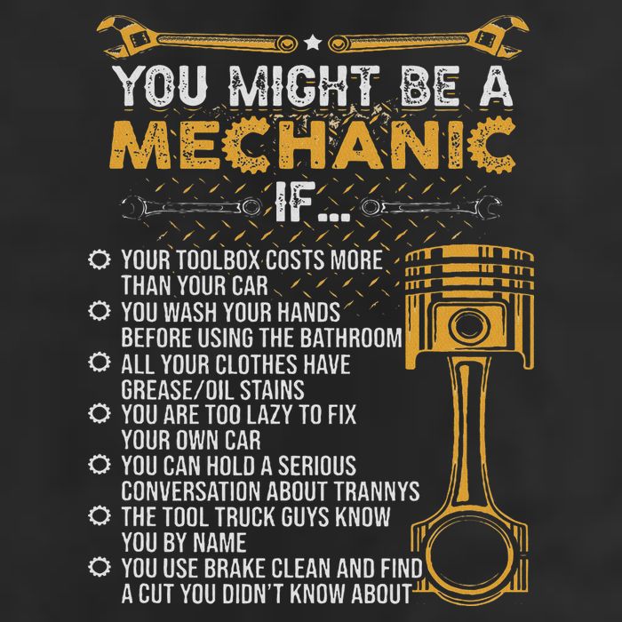Funny Mechanic Gifts You Might Be A Mechanic If 7 Panel Mesh Trucker Snapback Hat