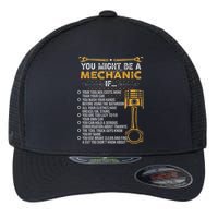 Funny Mechanic Gifts You Might Be A Mechanic If Flexfit Unipanel Trucker Cap