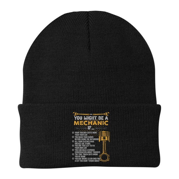 Funny Mechanic Gifts You Might Be A Mechanic If Beanie