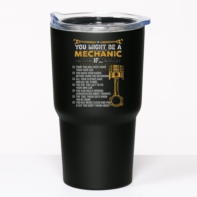 Funny Mechanic Gifts You Might Be A Mechanic If Tumbler