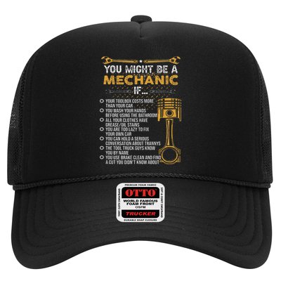Funny Mechanic Gifts You Might Be A Mechanic If Hat