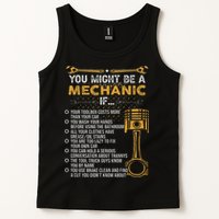 Funny Mechanic Gifts You Might Be A Mechanic If Tank Top