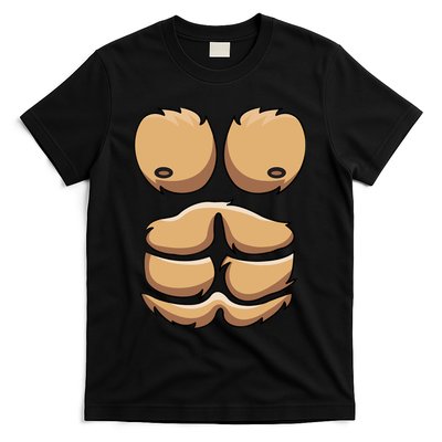 Funny Monkey Gorilla Chest Costume Halloween T-Shirt