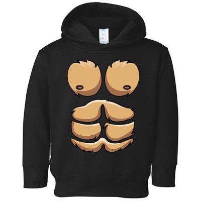 Funny Monkey Gorilla Chest Costume Halloween Toddler Hoodie
