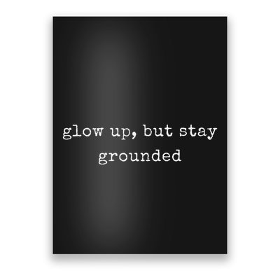 Funny Motivational Glow Brighter With Every Challenge Poster