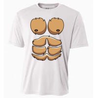 Funny Monkey Gorilla Chest Costume Halloween Cooling Performance Crew T-Shirt