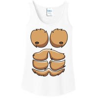 Funny Monkey Gorilla Chest Costume Halloween Ladies Essential Tank