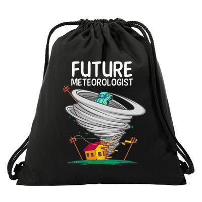 Future Meteorologist Gift Cool Meteorology Drawstring Bag