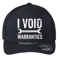 Funny Mechanic Gifts For Him I Void Warranties Flexfit Unipanel Trucker Cap