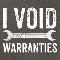 Funny Mechanic Gifts For Him I Void Warranties Cotton Canvas Backpack