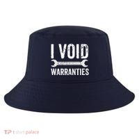Funny Mechanic Gifts For Him I Void Warranties Cool Comfort Performance Bucket Hat