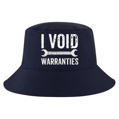 Funny Mechanic Gifts For Him I Void Warranties Cool Comfort Performance Bucket Hat