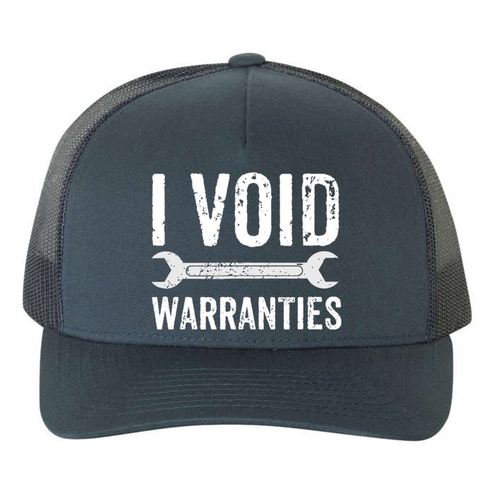 Funny Mechanic Gifts For Him I Void Warranties Yupoong Adult 5-Panel Trucker Hat