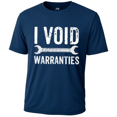 Funny Mechanic Gifts For Him I Void Warranties Performance Shirt
