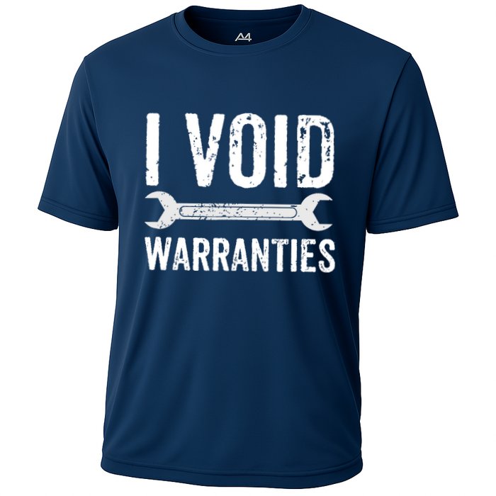 Funny Mechanic Gifts For Him I Void Warranties Performance Shirt