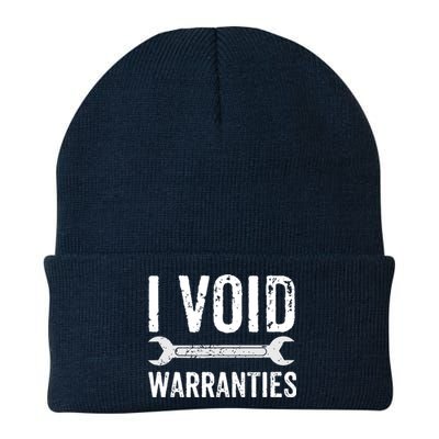 Funny Mechanic Gifts For Him I Void Warranties Knit Cap Winter Beanie