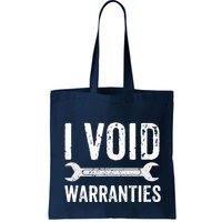 Funny Mechanic Gifts For Him I Void Warranties Bag