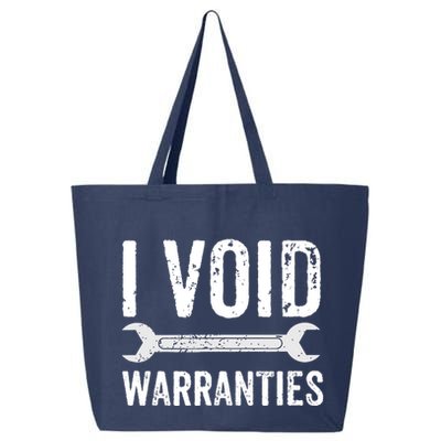 Funny Mechanic Gifts For Him I Void Warranties 25L Jumbo Tote