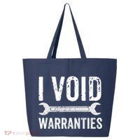 Funny Mechanic Gifts For Him I Void Warranties 25L Jumbo Tote