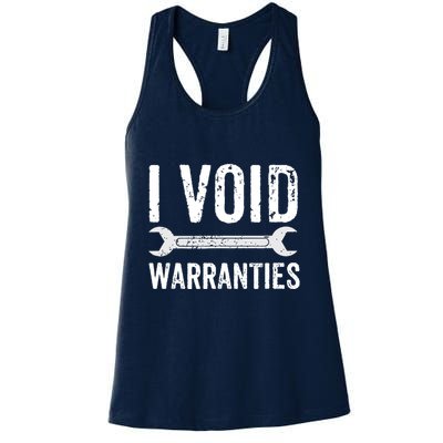 Funny Mechanic Gifts For Him I Void Warranties Womens Tank Top