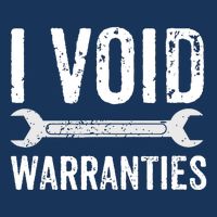 Funny Mechanic Gifts For Him I Void Warranties Short Acrylic Beanie
