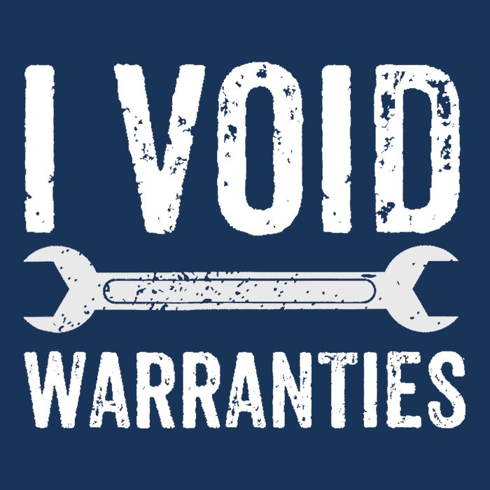 Funny Mechanic Gifts For Him I Void Warranties Short Acrylic Beanie