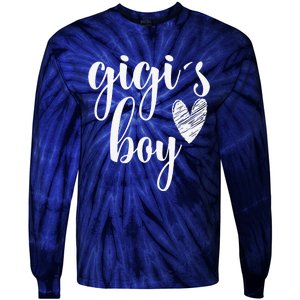 Funny Matching Gigi For Grandma Whit Mother's Day Tie-Dye Long Sleeve Shirt