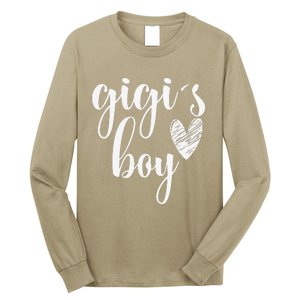 Funny Matching Gigi For Grandma Whit Mother's Day Long Sleeve Shirt