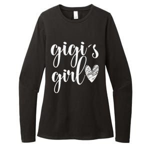 Funny Matching Gigi For Grandma Whit Mother's Day Womens CVC Long Sleeve Shirt