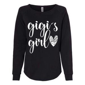 Funny Matching Gigi For Grandma Whit Mother's Day Womens California Wash Sweatshirt