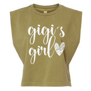 Funny Matching Gigi For Grandma Whit Mother's Day Garment-Dyed Women's Muscle Tee