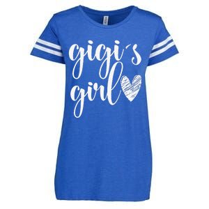 Funny Matching Gigi For Grandma Whit Mother's Day Enza Ladies Jersey Football T-Shirt