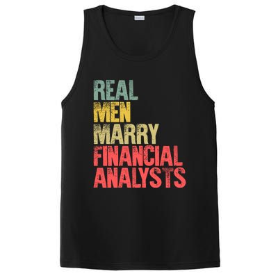 Funny Marriage Gift Real Marry Financial Analysts Gift PosiCharge Competitor Tank