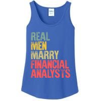 Funny Marriage Gift Real Marry Financial Analysts Gift Ladies Essential Tank