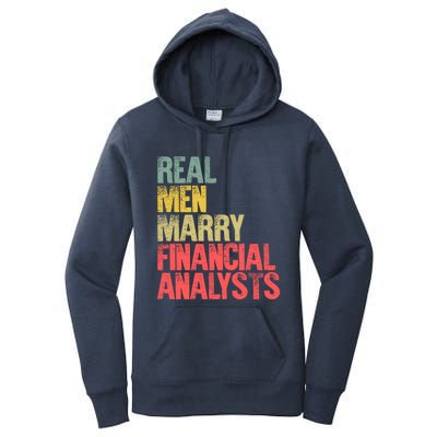 Funny Marriage Gift Real Marry Financial Analysts Gift Women's Pullover Hoodie