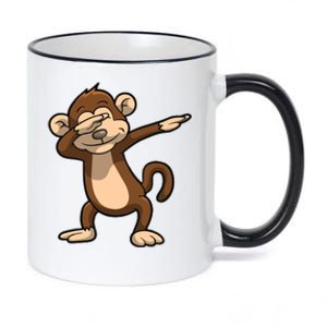 Funny Monkey Gift For Birthday Tees 11oz Black Color Changing Mug