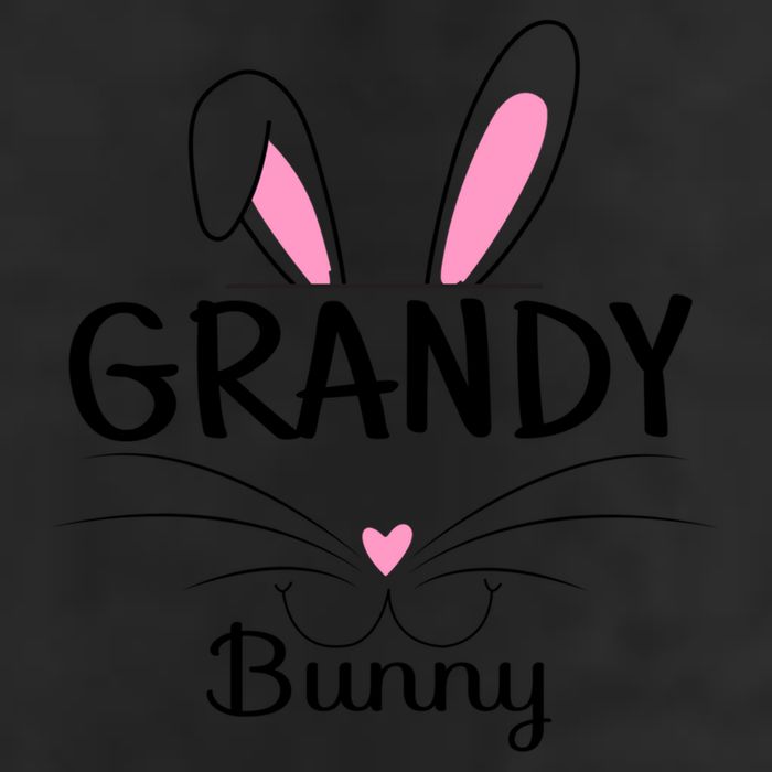 Family Matching Grandy Bunny Graphic Easter Costume Grandy Gift Cool Comfort Performance Bucket Hat