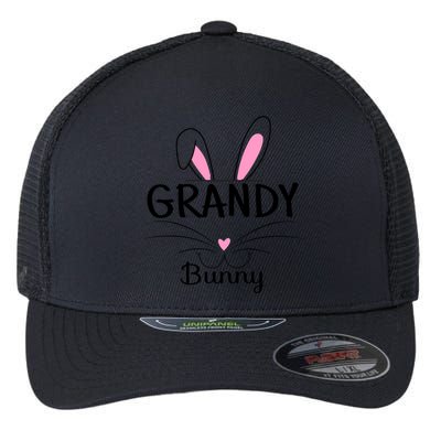 Family Matching Grandy Bunny Graphic Easter Costume Grandy Gift Flexfit Unipanel Trucker Cap