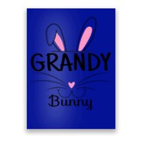 Family Matching Grandy Bunny Graphic Easter Costume Grandy Gift Poster