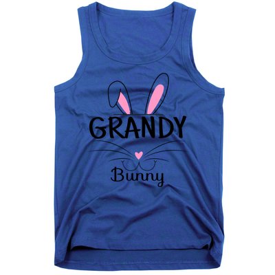 Family Matching Grandy Bunny Graphic Easter Costume Grandy Gift Tank Top