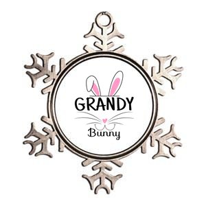 Family Matching Grandy Bunny Graphic Easter Costume Grandy Gift Metallic Star Ornament