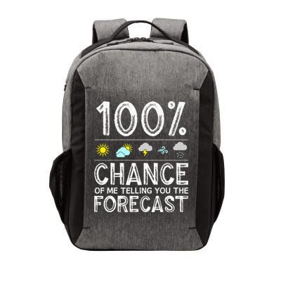 Funny Meteorology Gift Weather Enthusiasts Cool Weatherman Vector Backpack