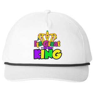 Fancy Mardi Gras Party funny festival Snapback Five-Panel Rope Hat