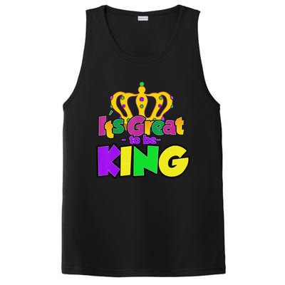 Fancy Mardi Gras Party funny festival PosiCharge Competitor Tank